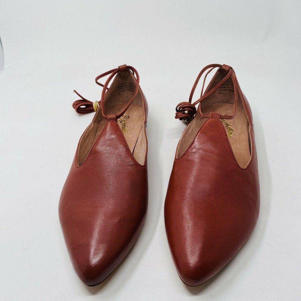 Anthropologie Seychelles Shoes Ankle Strap 8 Hive - Picture 5 of 12